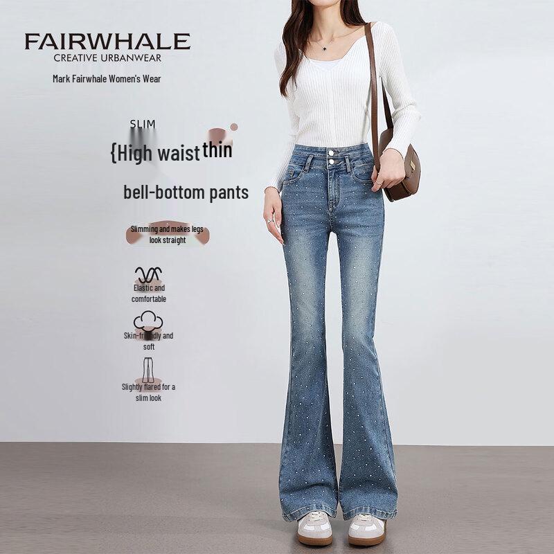 Mark Fairwhale Women s High-Waist Flared Jeans 30