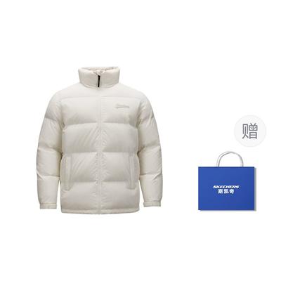 Skechers Down Jacket Unisex White L324U103-0074