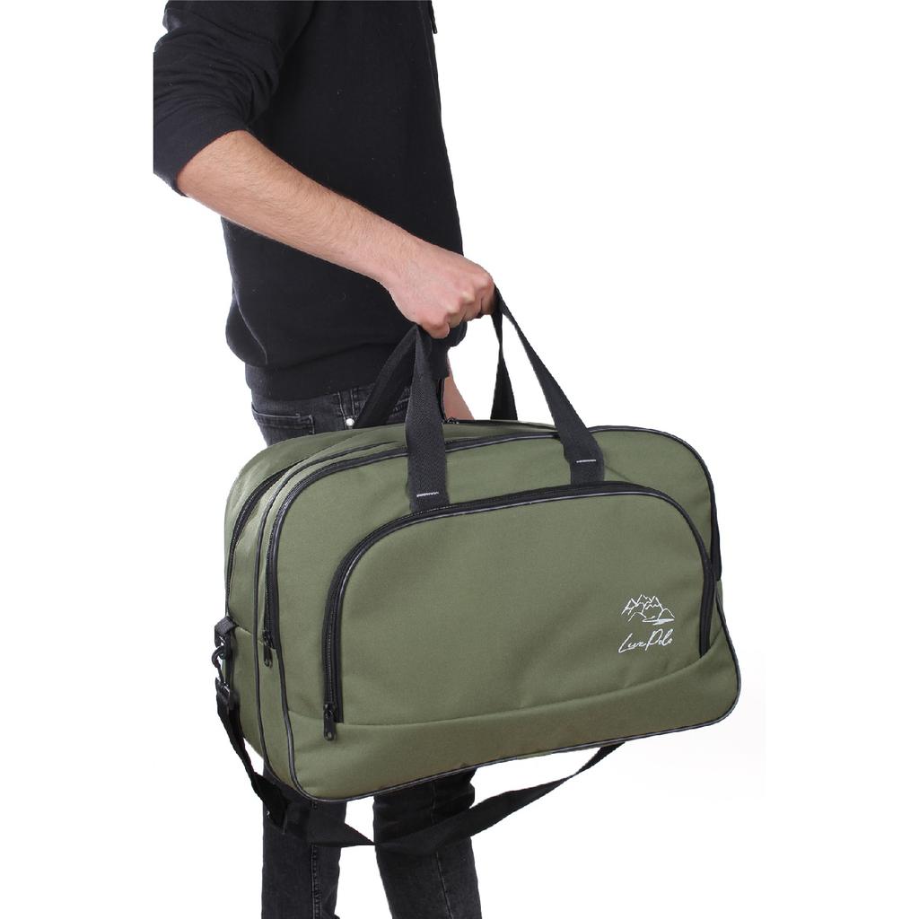 Nil-01 Unisex Handtuch Stoff Stewardess Koffer Reisen Urlaub Sport Krankenhaus Hand- und Umhängetasche mit mehreren Fächern Kabine