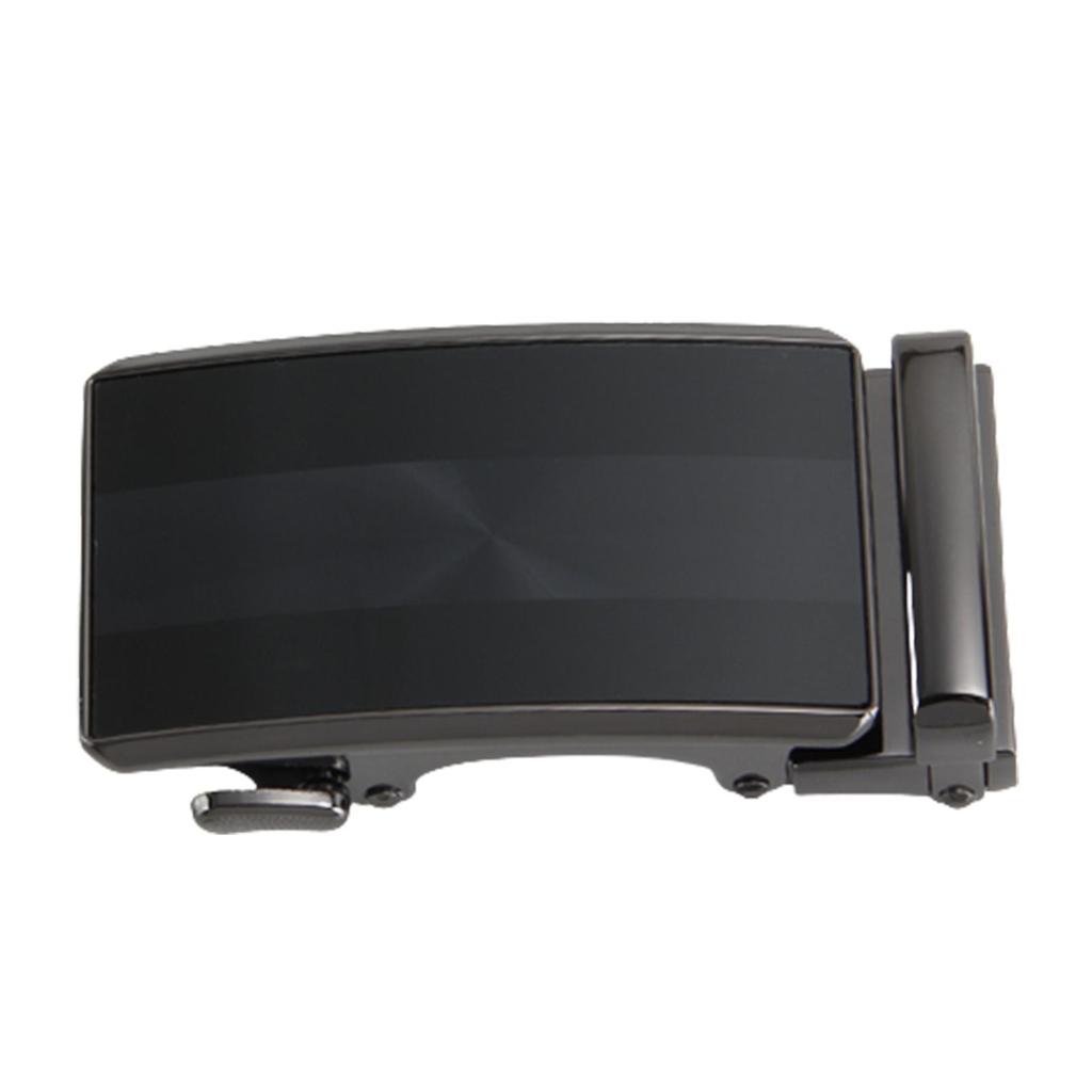 Automatic Belt Buckle Men Waistband Head Black Suit Pants Replacement Buckles for