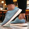 Men's Outdoor Casual Mesh Shoes Breathable Knit Sneakers Lightweight Anti-Slip Sole Comfortable Walking Shoes  Sneakers Men