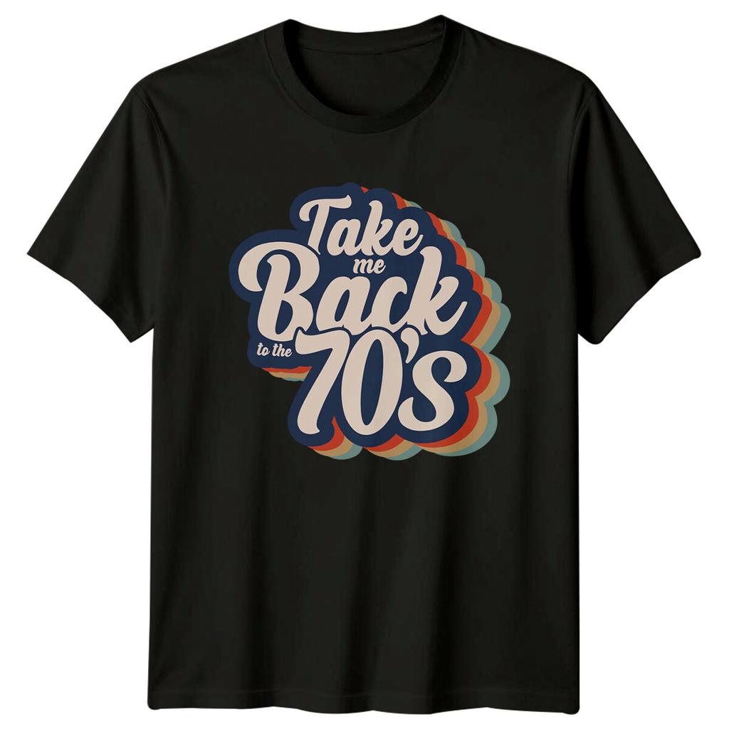 Take Me Back To The 70's Retro Nostalgic Era Graphic T-Shirt