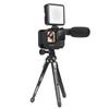 Housing Case for GoPro Hero 13 12 11 10 9 Aluminum Video Cage With 2 Cold Shoe Mount for Microphone LED Light Protective Frame