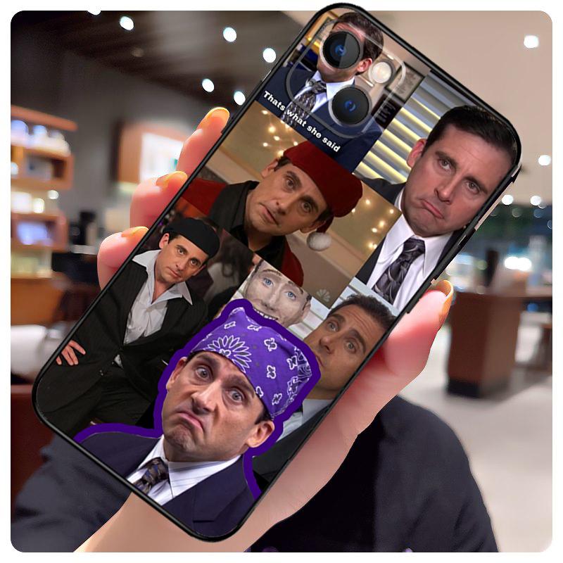 Michael Scott The Office Coque Pour iPhone 16 Pro Max 14 13 12 11 15 17 Pro Max mini 15 16 Plus 16e 17 Air Housse de Téléphone
