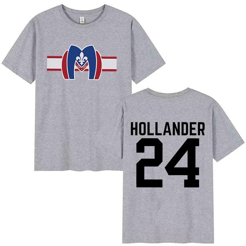 Heated Rivalry Shane Hollander 24 Graphic T Shirts Men Women Casual Cotton Short Sleeve Tshirt Retro High Quality Fashion Tees