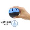 5 PEZZI 74MM Palline Flusso d'Aria Foro Vuoto Palline Morbide Palline da Baseball in Plastica per Allenamento Indoor