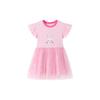 Kleinkind Tutu Kleid für Mädchen Tüllkleider Rüschen Stufen Schwingend Drehend Sommer Strandkleid mit Fledermausärmeln Lässig Party Tüll Strandkleid für Kinder
