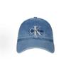 Calvin Klein Cotton Twill Baseball Cap, Logo Embroidered Curved Brim Hat for Young Men Women, Adjustable Casual Outdoor Headwear 4G5007G-VHJ