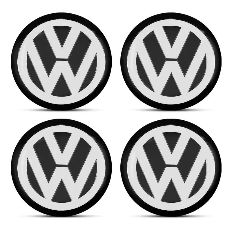 

New B5 New For Volkswagen 56mm Car Tyre Wheel Center Hub Cap Badge sticker Car Accessories For Volkswagen Lavida POLO