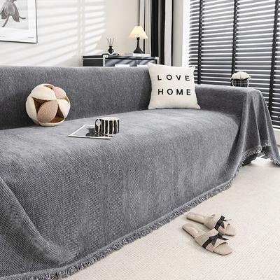 Nordisches High-End-Feeling Chenille Sofakissen Vier Jahreszeiten Universell Rutschfest Leichter Luxusbezug Schlichtes Neues Design