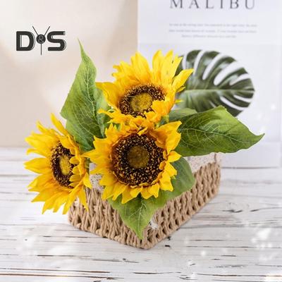 Künstliche Blumen-Sonnenblumen, lebensecht, realistisch, pflegeleicht, lichtecht, pflegeleichte künstliche Blumen