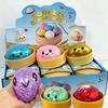 Nuovo Raviolo Colorato con Glitter Raviolo Glitterato Squishy con Scatola Ravioli Giocattolo Sensoriale da Spremere per Sollievo dallo Stress Giocattoli Regali