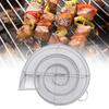 Premium Stainless Steel Round Smoker Tray For Charcoal Barbecue With Versatile Functions