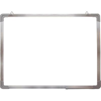 Eclet Alloy Steel, Aluminium Non Magnetic 1 X1.5 Feet Double Sided White Board And Chalk Board Front Side Whiteboard Mar