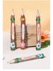 Thai Handcrafted Creative Wood Pencil Keychain for Students