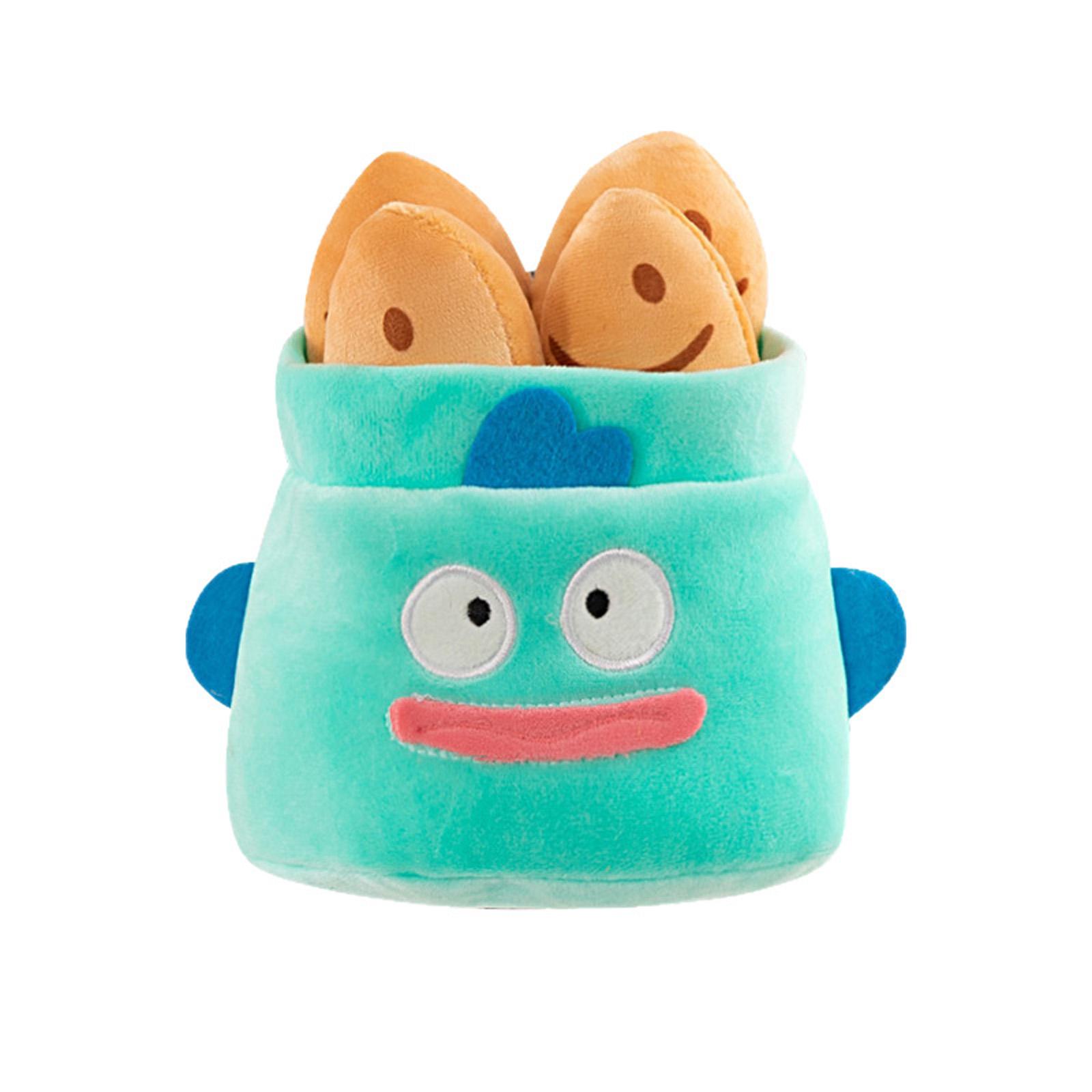 

Cute And Fun Bread Bucket Plush Doll Set - A Soothing Play And Storage Companion One Size