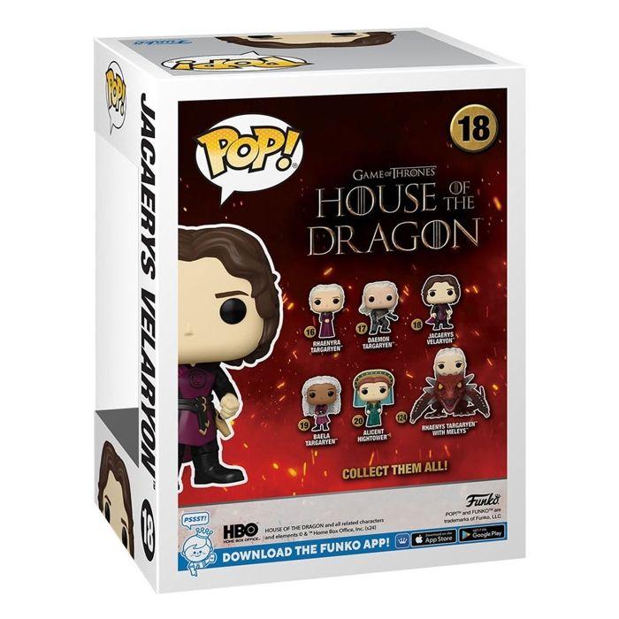 Figurine Funko Pop - Funko - House of the Dragon 3 Jarcarys Valaryon - 9 cm - Pour enfants - Mixte