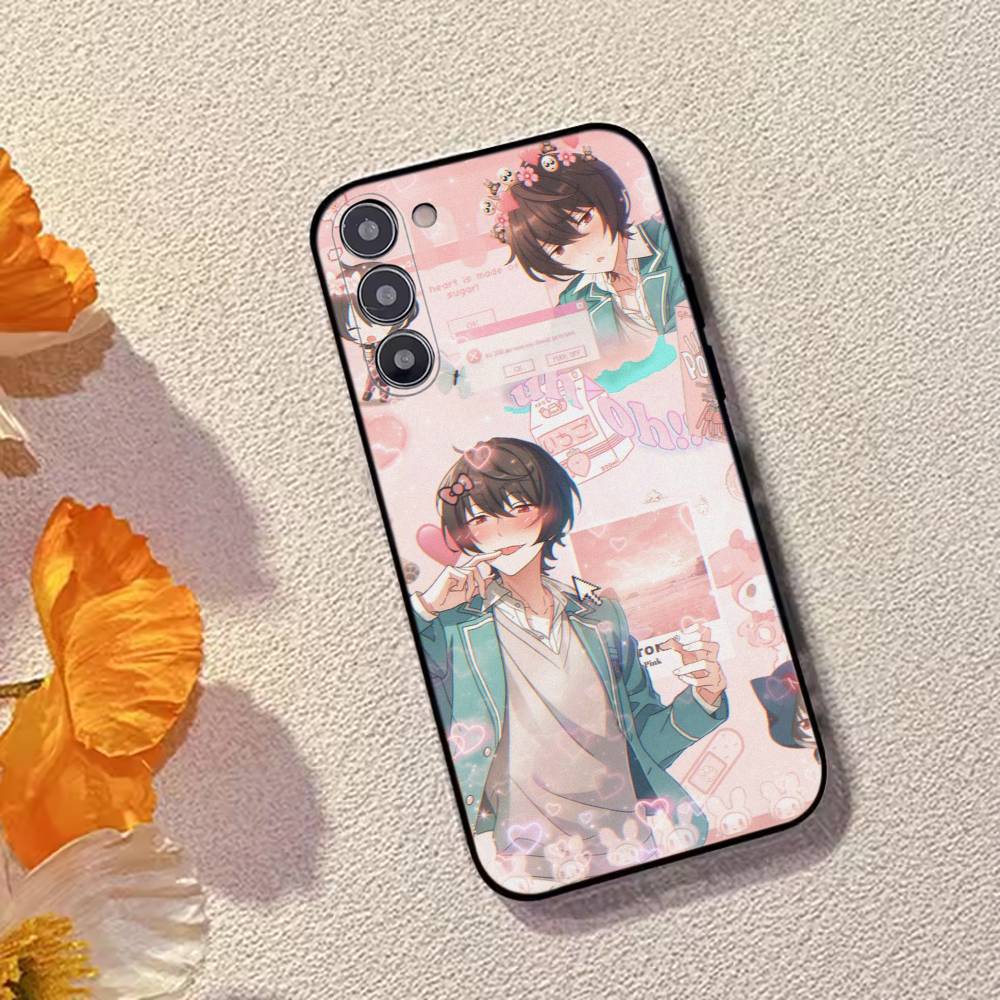 

Sakuma R-Ritsu Game Ensemble Stars Phone Case For Samsung Galaxy A73,A72,A71,A70,A53,A52,A51,Soft Silicone Black Cover Samsung a31