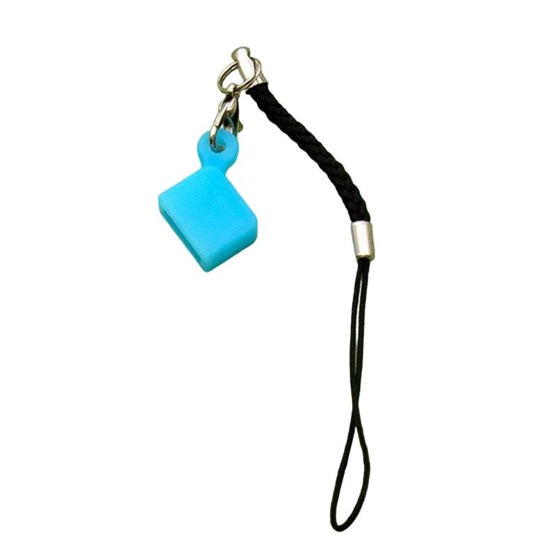 General Silicone Protections Sleeve for USB Drives with Hanging Rope Water & Dusts Resistant Flexible USB Stick Case