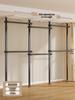 Floor-Standing Clothes Rack: Bedroom Hanger, Retractable Drying Rod, Coat & Hat Rack.
