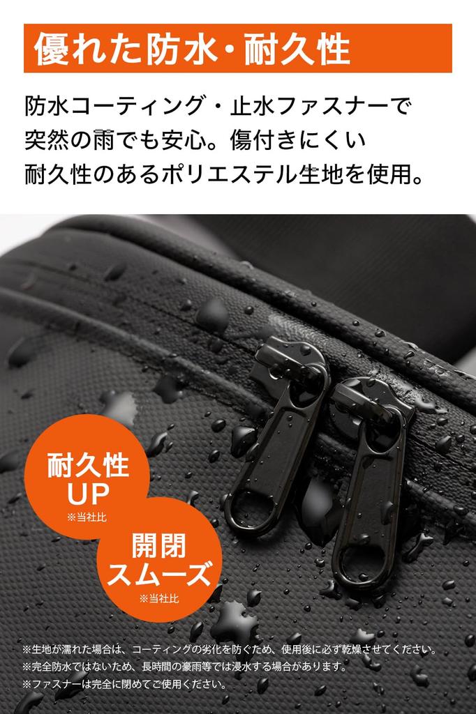 Calches Body Bag Buy Award Shoulder Large Waterproof Black [Best Winner] Bag/Waist Pouch, Waterproof, Capacity, Men's Pouch,