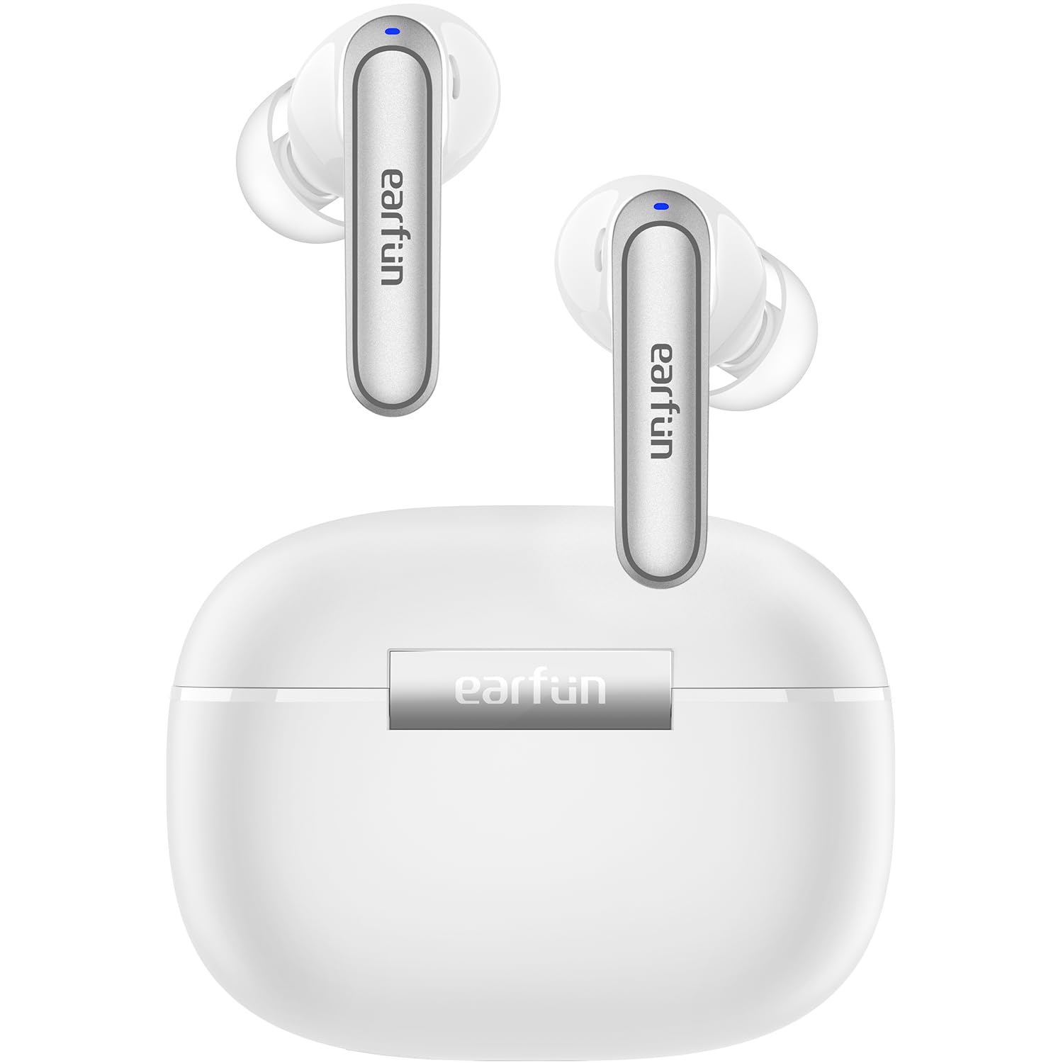 

2024 Gold Award EarFun Air 2 Bluetooth Wireless Earphones with LDAC 40 Hours of Dedicated 55ms Game Wireless IPX7 Call PSE and Voice Assist [VGP белый