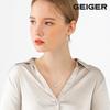 Geigerjewelry Bold Cubic Point Earrings Gisvee043 (Silver 925 Pin)
