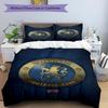 3pcs Duvet Cover Set (1*Duvet Cover + 2*Pillowcase, Without Core),Chelsea F.C Print Bedding Set, Bedroom Decor, All‑Season, Birthday Gift