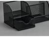 Little Seven Desktop Pen Holder - Office Stationery Organizer with Multiple Compartments