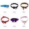 Soft Pet Cat Kitten Puppy Collar Adjustable Safety Buckle Neck Strap Bell