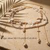 New Multilayer Tassel Boho Waist Chain Pearl Seashell Waistband Conch Pendant Belly Chain Jewelry