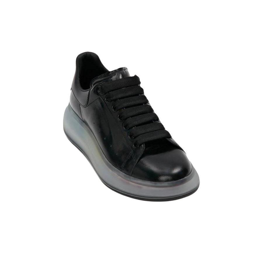 Alexander Mcqueen Larry Leather Sneakers 'Black Multi' 711153WICN11049