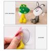 Cartoon Animal Toothbrush Holder Decoration Vertical Fixator Lovely Suction Storage Holders Fixed Shelf Accessory