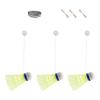 Tragbarer Badminton-Trainer Badminton-Übungsroboter Selbstlern-Training Rückschlag-Badminton-Werkzeug Professionelle Federball-Zubehör