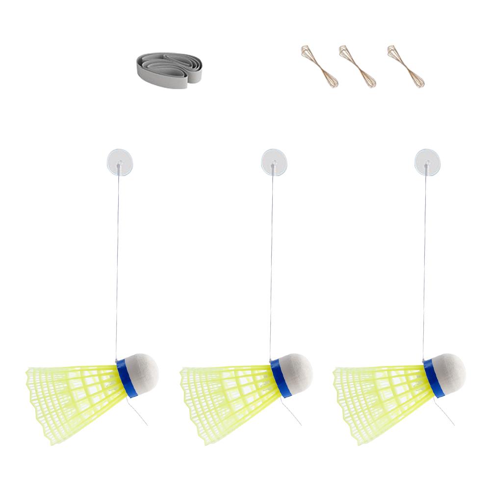 Tragbarer Badminton-Trainer Badminton-Übungsroboter Selbstlern-Training Rückschlag-Badminton-Werkzeug Professionelle Federball-Zubehör