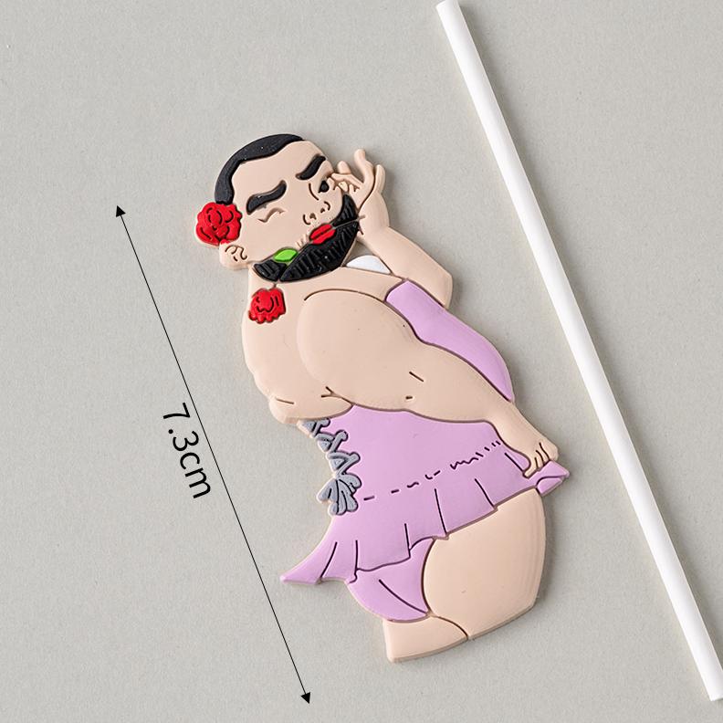 Mother's Day Cake Decor: Cute Mom & Bestie Ornaments - Internet Celebrity Duck Plug-in.