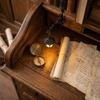 Luce fantasma per libreria bianco caldo Lampada da libreria bianca Lanterna da libreria Luce Lettura