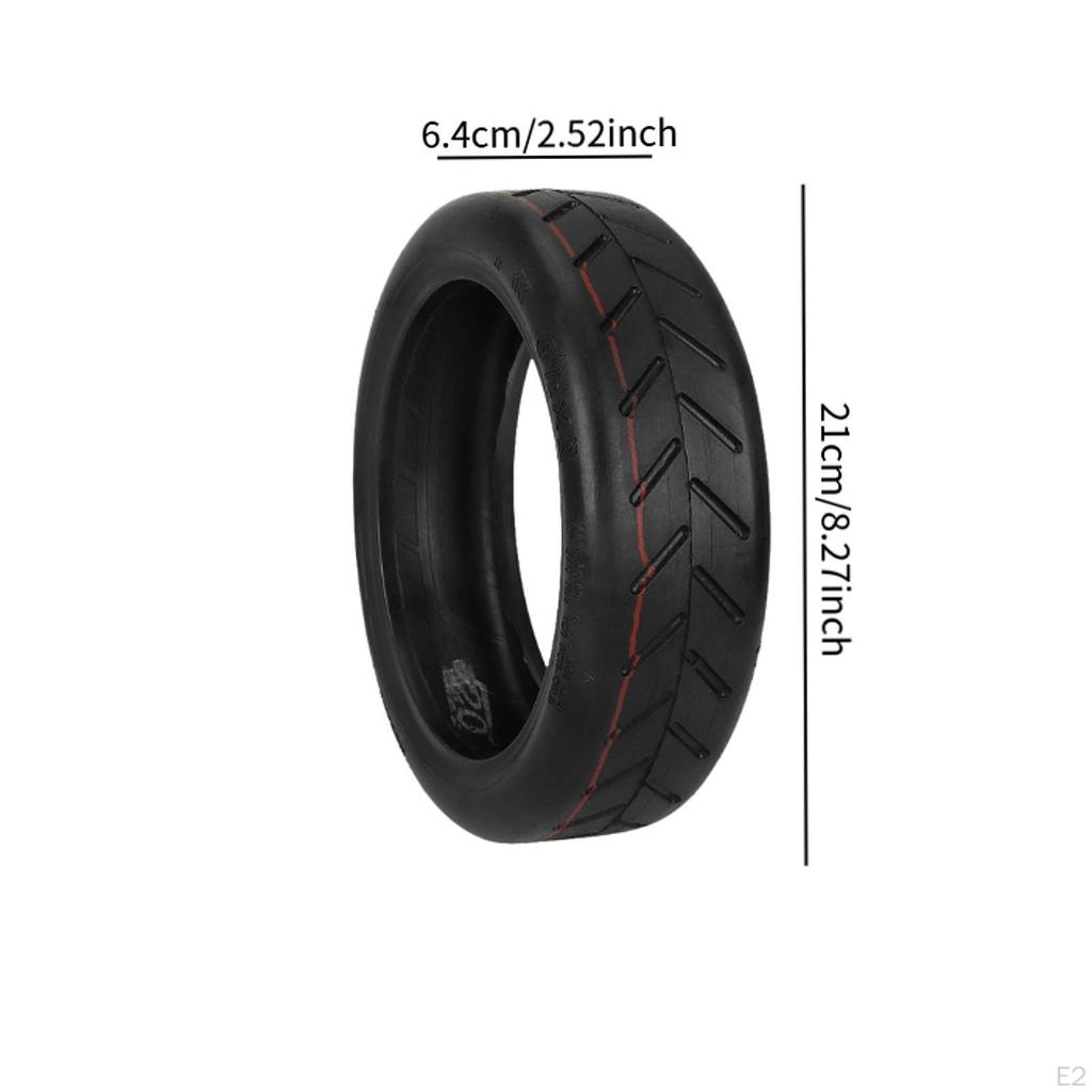 81/2*2 Electric Bike Wheel Tire High Performance Easy To Install Inner Tube Replaces Rubber