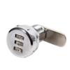 3 Digit   Combination Cam Cabinet Silver Zinc Alloy Convenient Password Security  D Lock #1