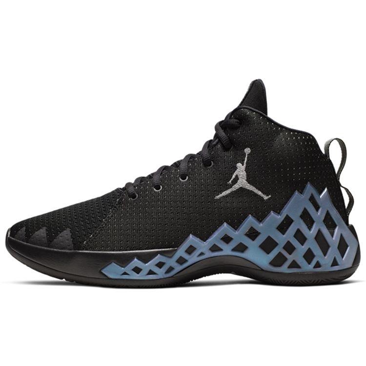 

Air Jordan Jordan Jumpman Diamond Mid PF черные серебристо-металлические мужские кроссовки CI1205-002