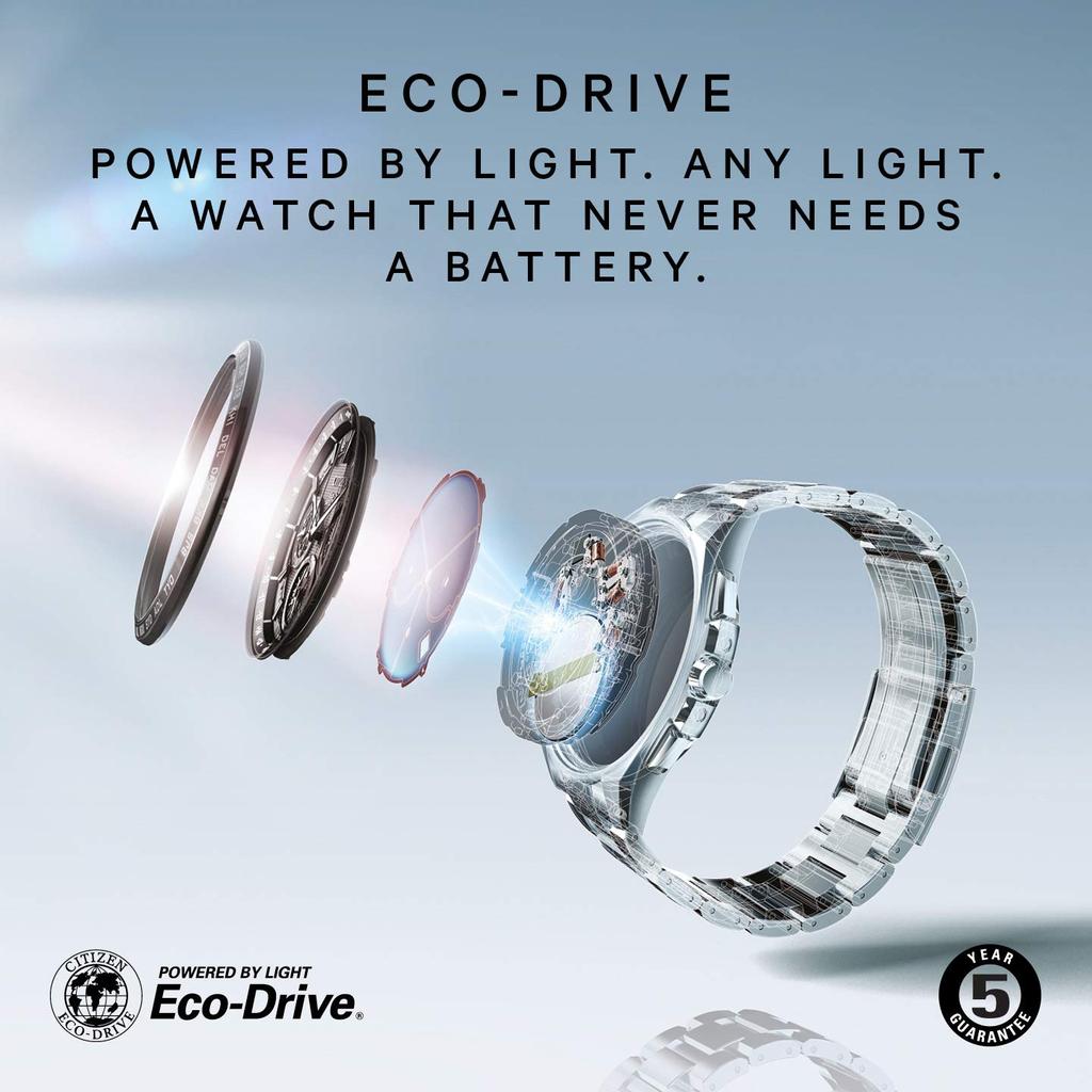 Citizen Hodinky pro volný čas z nerezové oceli AT2440-51L, ocel, chronograf.