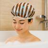 2PCS Comfortable Hair Protection Cap Reusable Bath Cap Practical Hair Caps  Shower Use