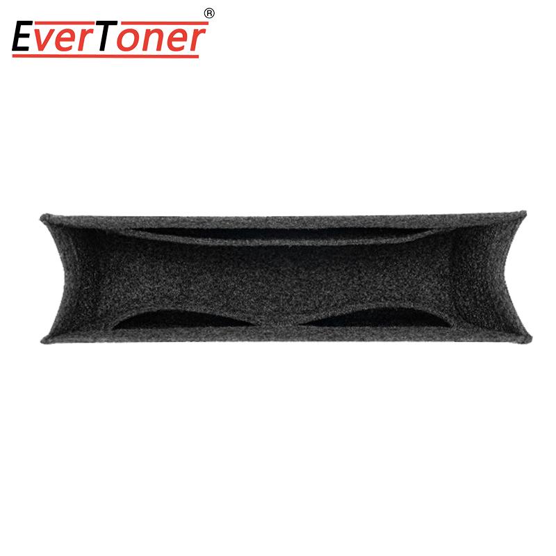 

EverToner Felt Insert Bag Fits For LYN Varenna M Cosmetic Bags Handbag Liner Bag Support Travel Portable Insert Purse Organizer