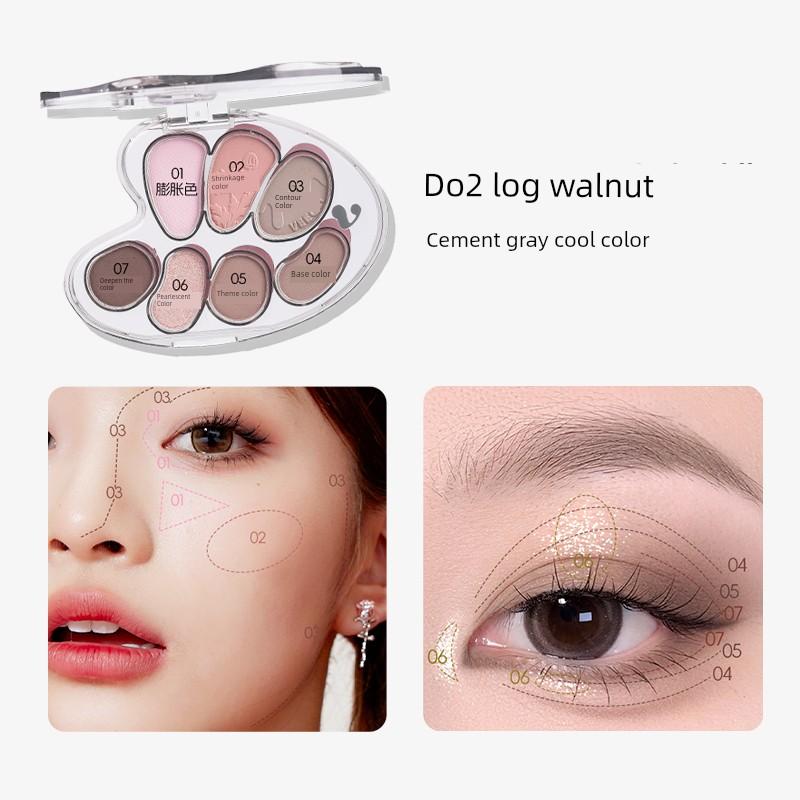 Veecci/Veecci Ribbon Fantasy Eleven-Color Eyeshadow Palette Long-Lasting Eyeshadow Blush Pearlescent Highlighting Comprehensive Palette