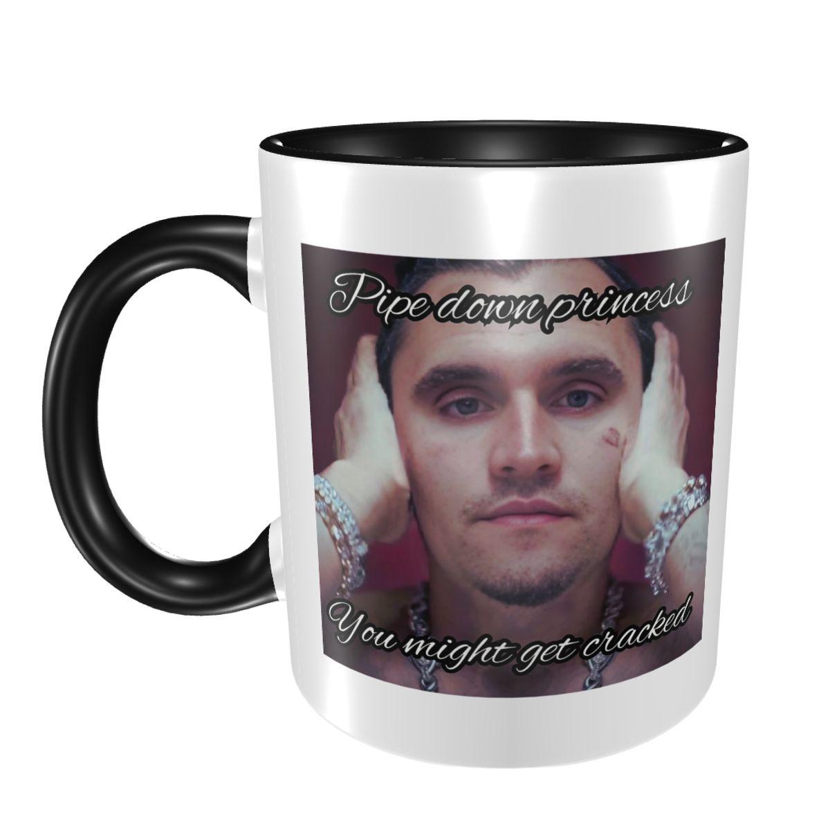 My Extreme Outdoor Activities Charlie Kirk Face Rapper Meme Mug Funny Ceramic Coffee Cups Tea Mugs Milk Cup Drinkware Gift For Woman Man