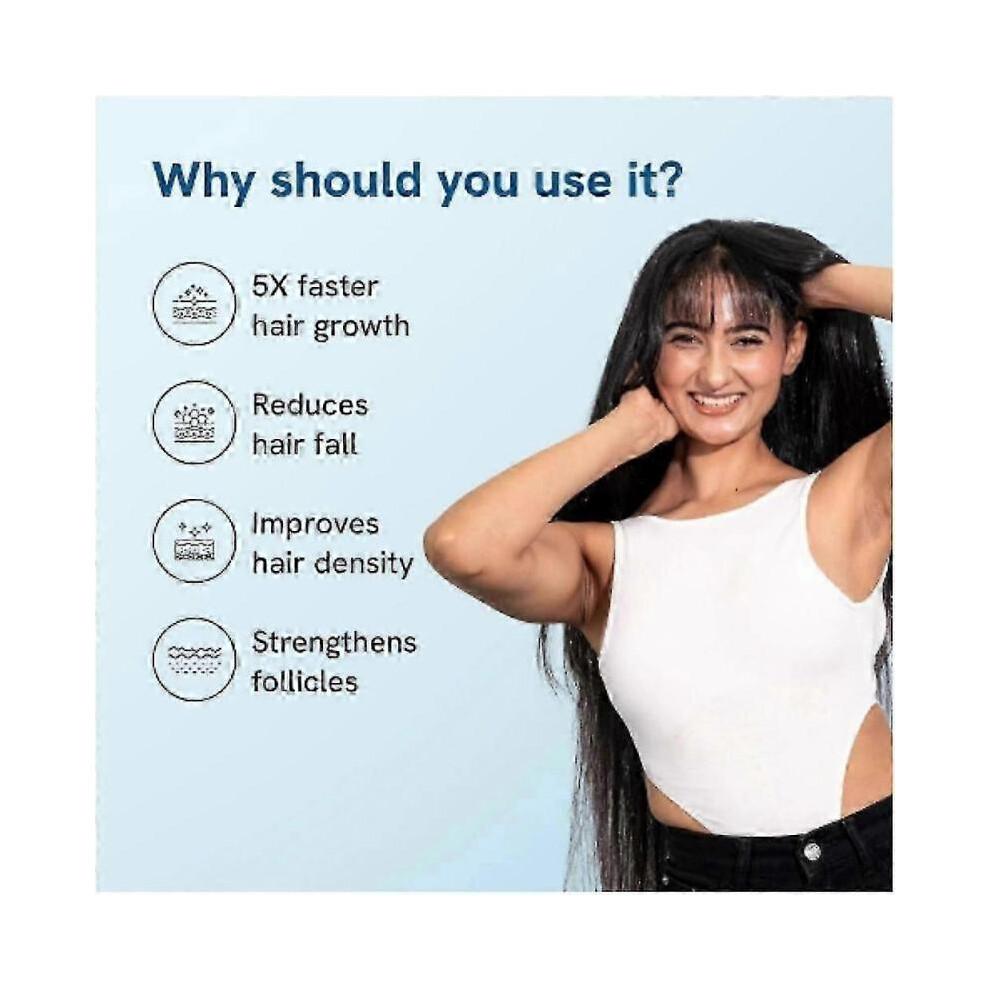Be Bodywise Hair Growth Serum Roll On - 3% Rosemary, 3% Redensyl &amp; 2%