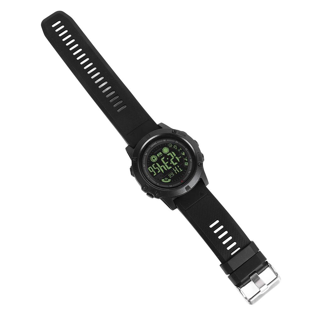 Akıllı Saat Fitness Takipçisi IP68 Su Geçirmez Bluetooth Çağrı Mesaj Hatırlatıcı Akıllı Saat Siyah