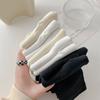 White Socks Stackable Confinement Socks Student Tide Stockings Japanese Medium Tube Socks Women'S Socks