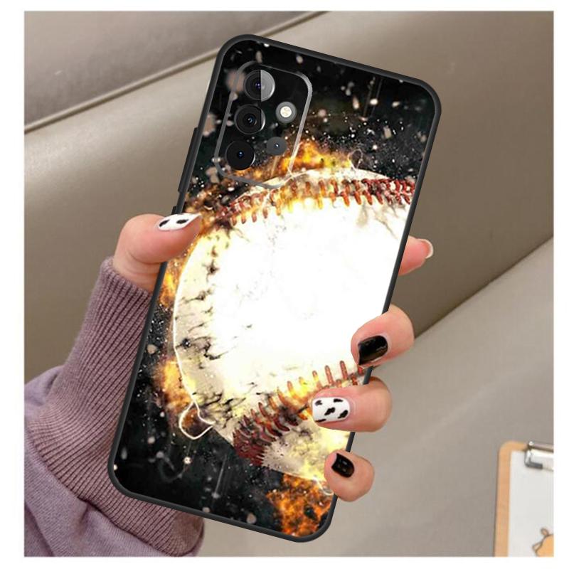 Baseball Case For Samsung Galaxy A35 A55 A15 A32 A12 A22 A52 A06 A54 A34 A14 A56 A36 A26 A16 A13 A53