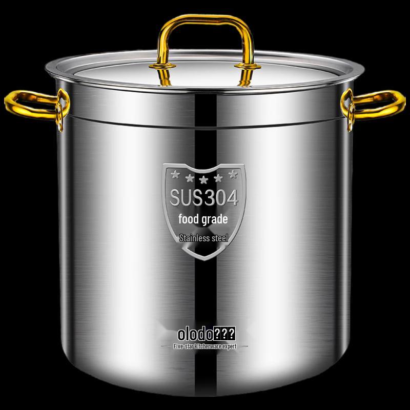 Van Gogh Thickened Stainless Steel Stockpot
